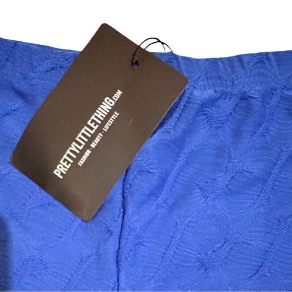 Pretty Little Thing Vibrant Blue woman's Leggings & bodysuit - Picture 3 of 6